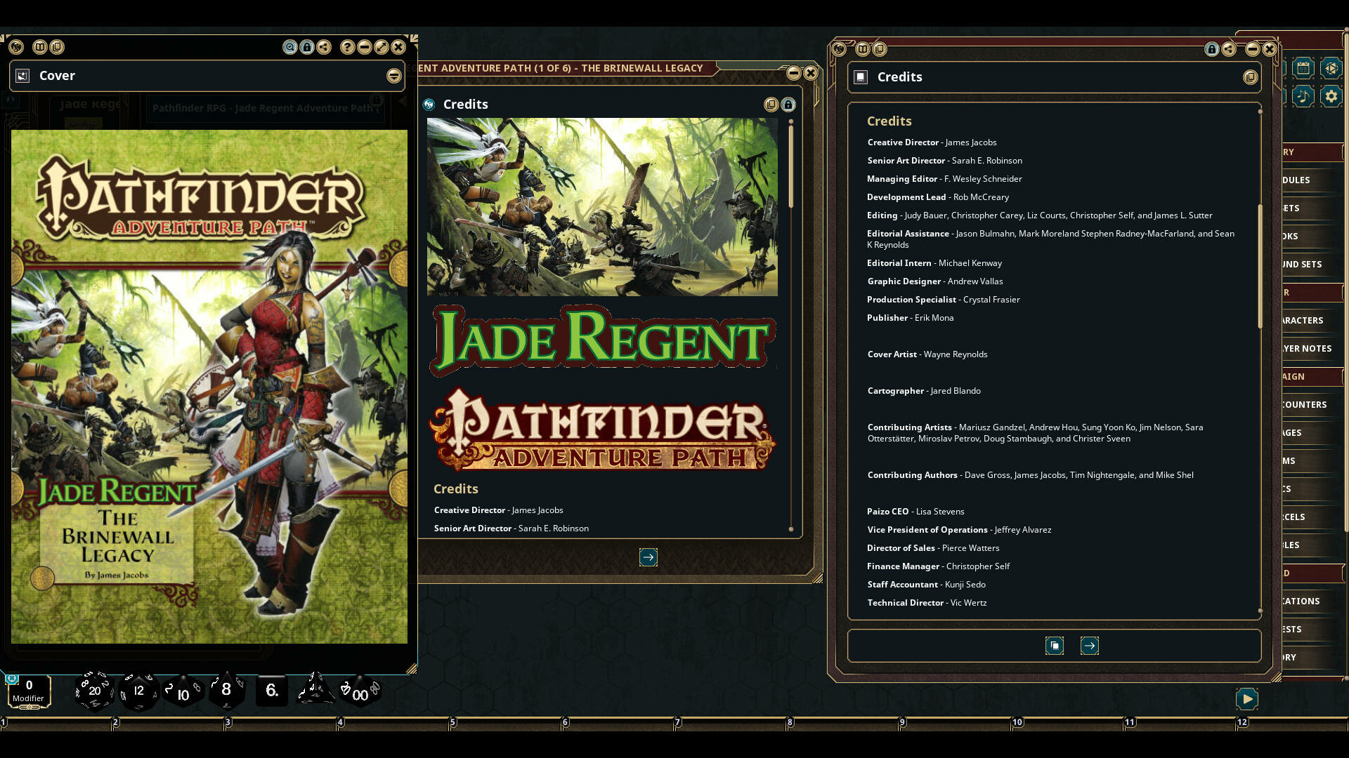 Fantasy Grounds - Pathfinder RPG - Jade Regent Adventure Path (1 of 6) - The Brinewall Legacy Featured Screenshot #1