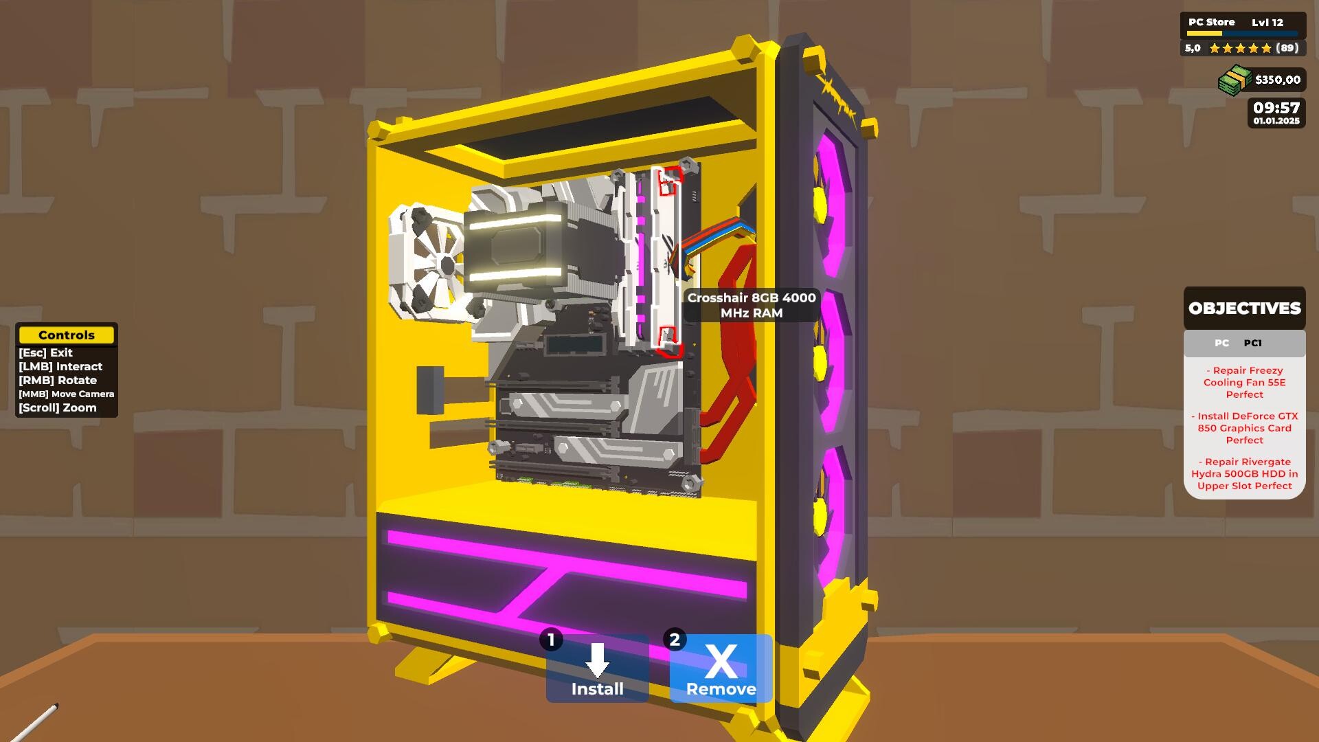 #1. PC Store Simulator Demo (Steam) De: CS Forge