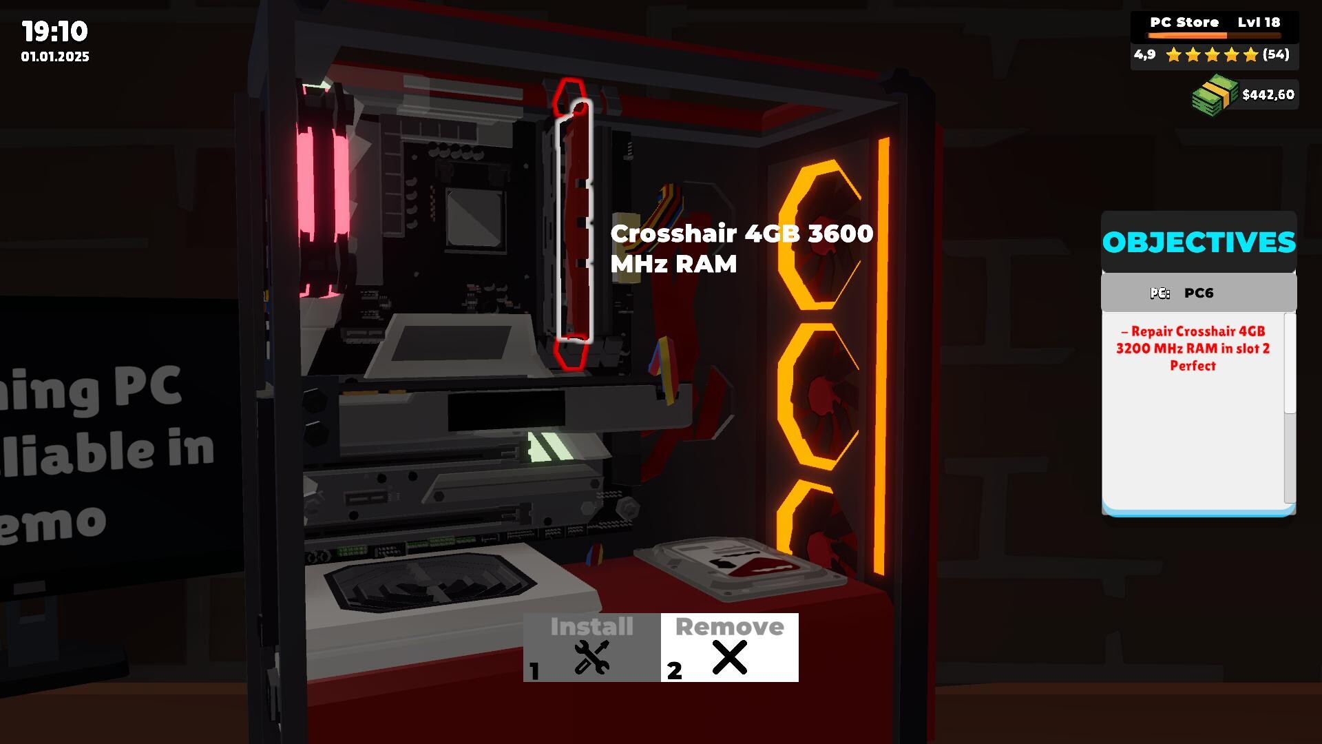 #1. PC Store Simulator Demo (Steam) De: CS Forge