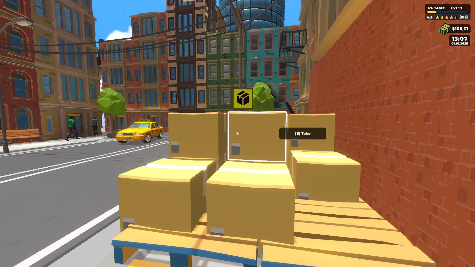 #4. PC Store Simulator Demo (Steam) De: CS Forge