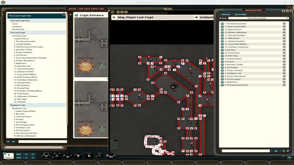 Fantasy Grounds - The Lost Crypt