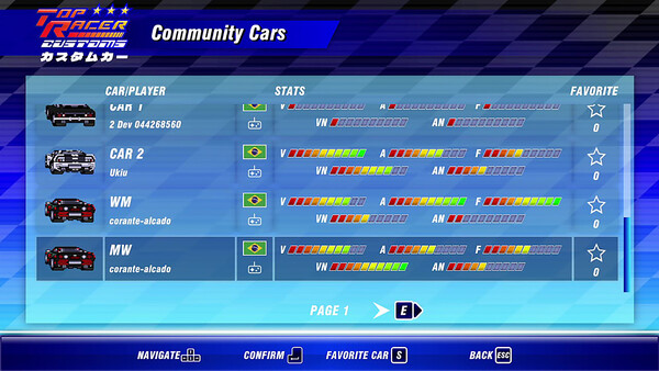 Top Racer Collection - Top Racer Customs.