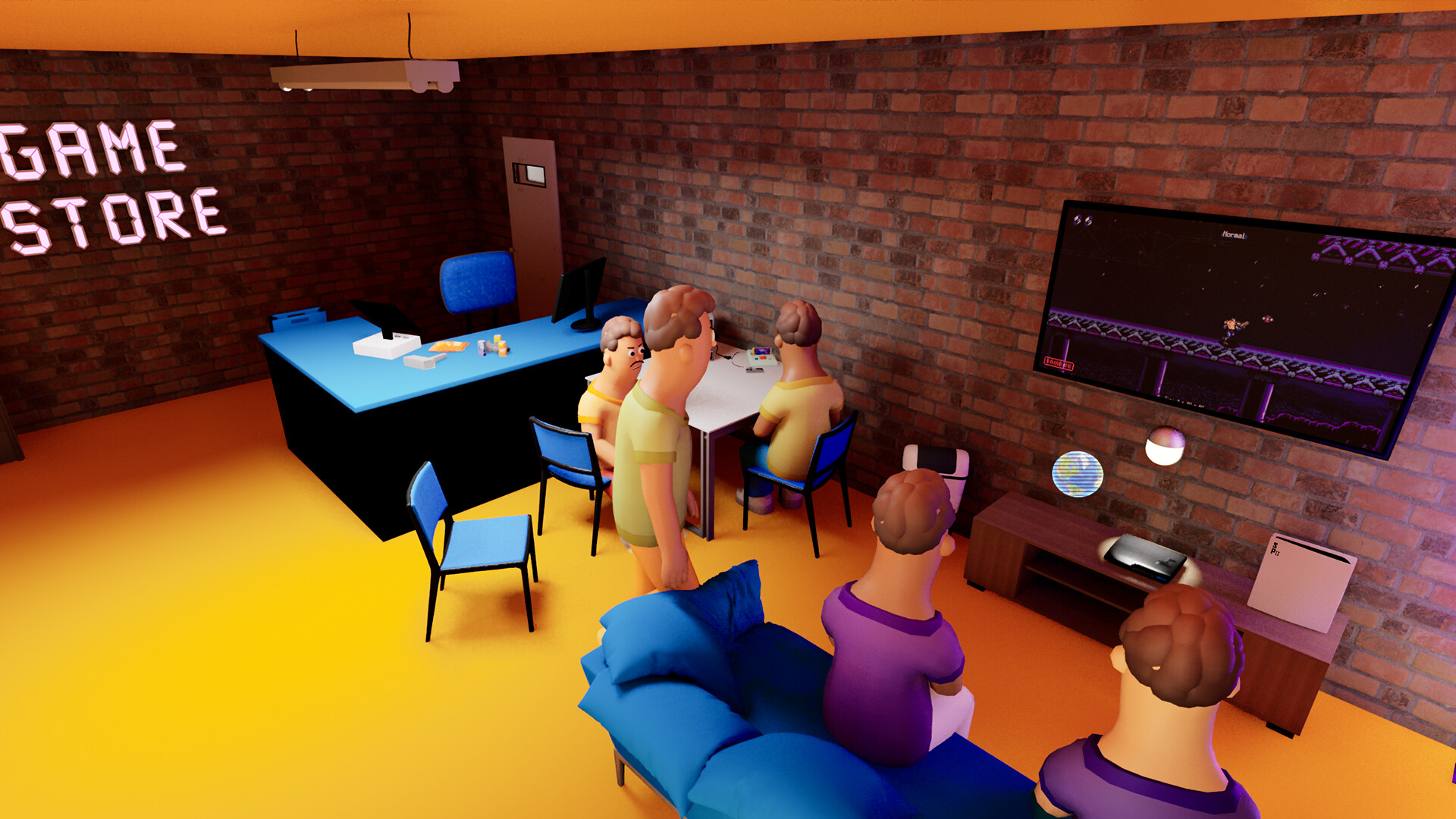 #1. Game Store Simulator Demo (Steam) 由: MineLucky