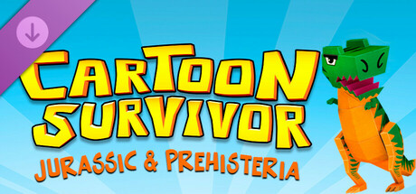 cartoon survivor - jurassic & prehisteria vertical card thumbnail