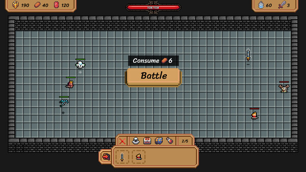 Скриншот из Dungeon Fight Tactics