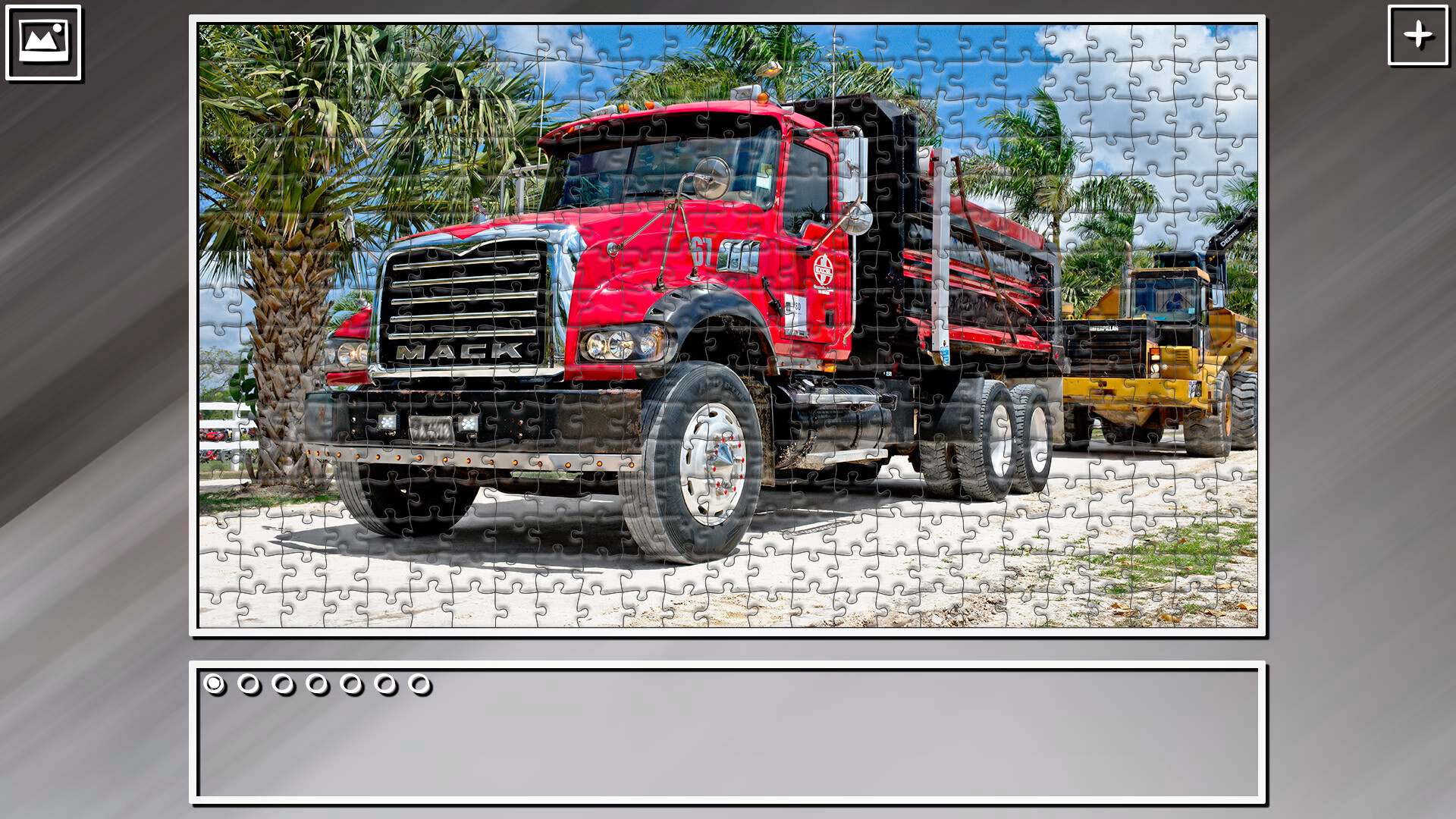 Super Jigsaw Puzzle: Generations - Trucks Featured Screenshot #1