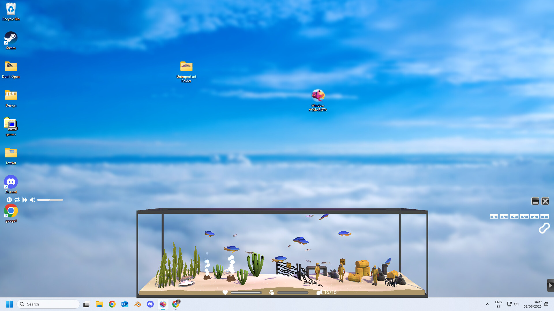 Window Aquarista screenshot #6