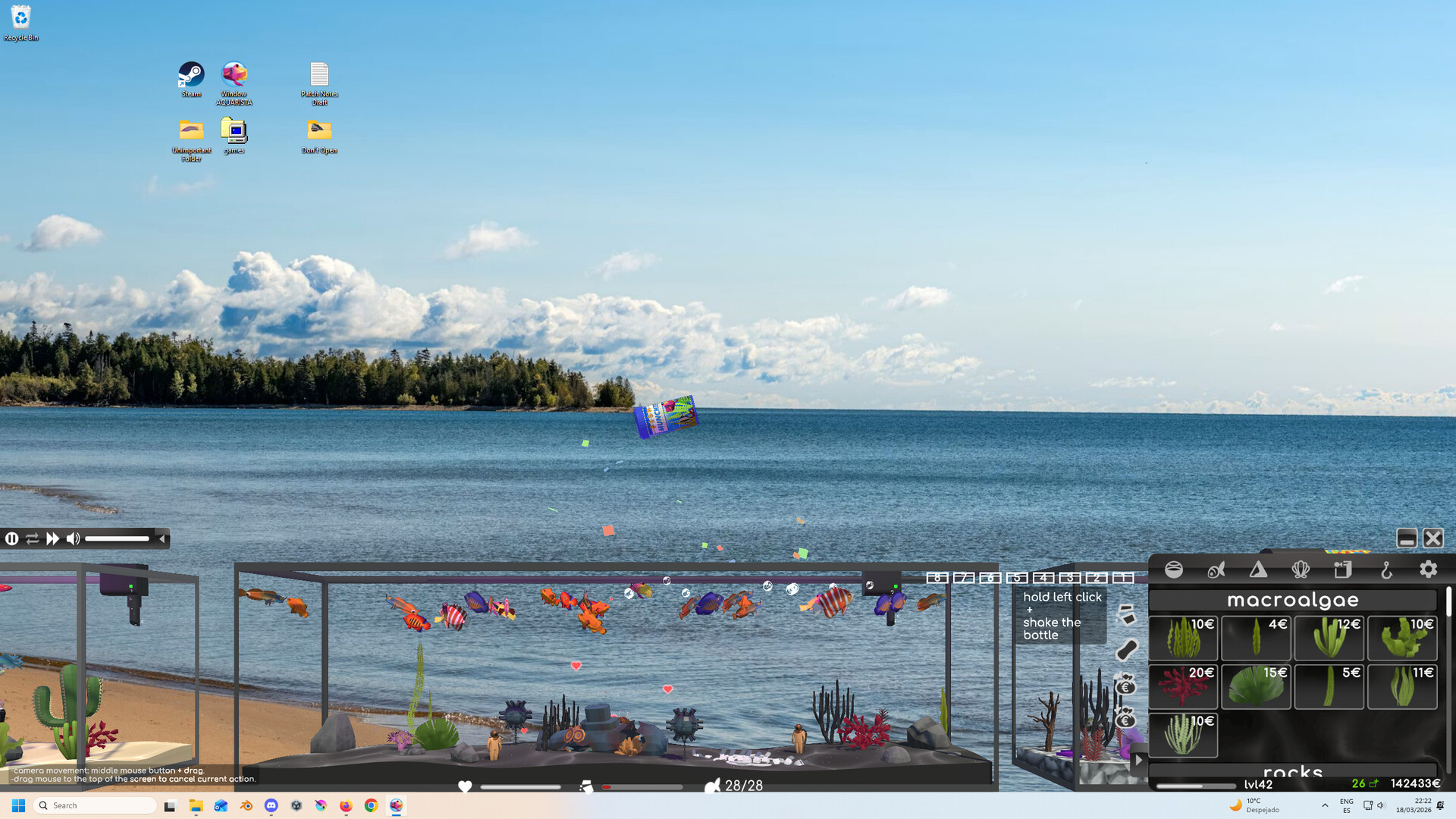 Window Aquarista screenshot #5