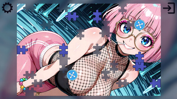 Puzzle Temptation: Anime Revealfor windows and Linux 1