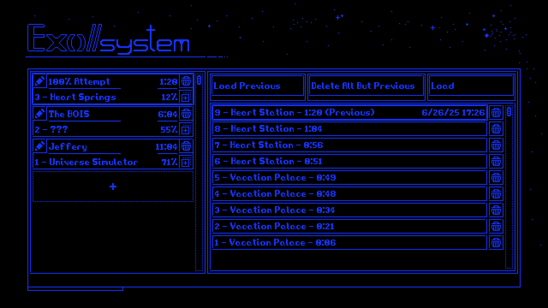 Exosystem screenshot #4
