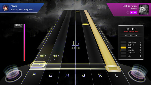 Screenshot of RhythmStrike