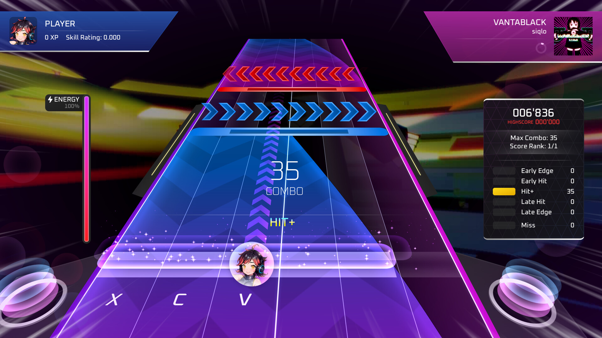 RhythmStrike screenshot #1