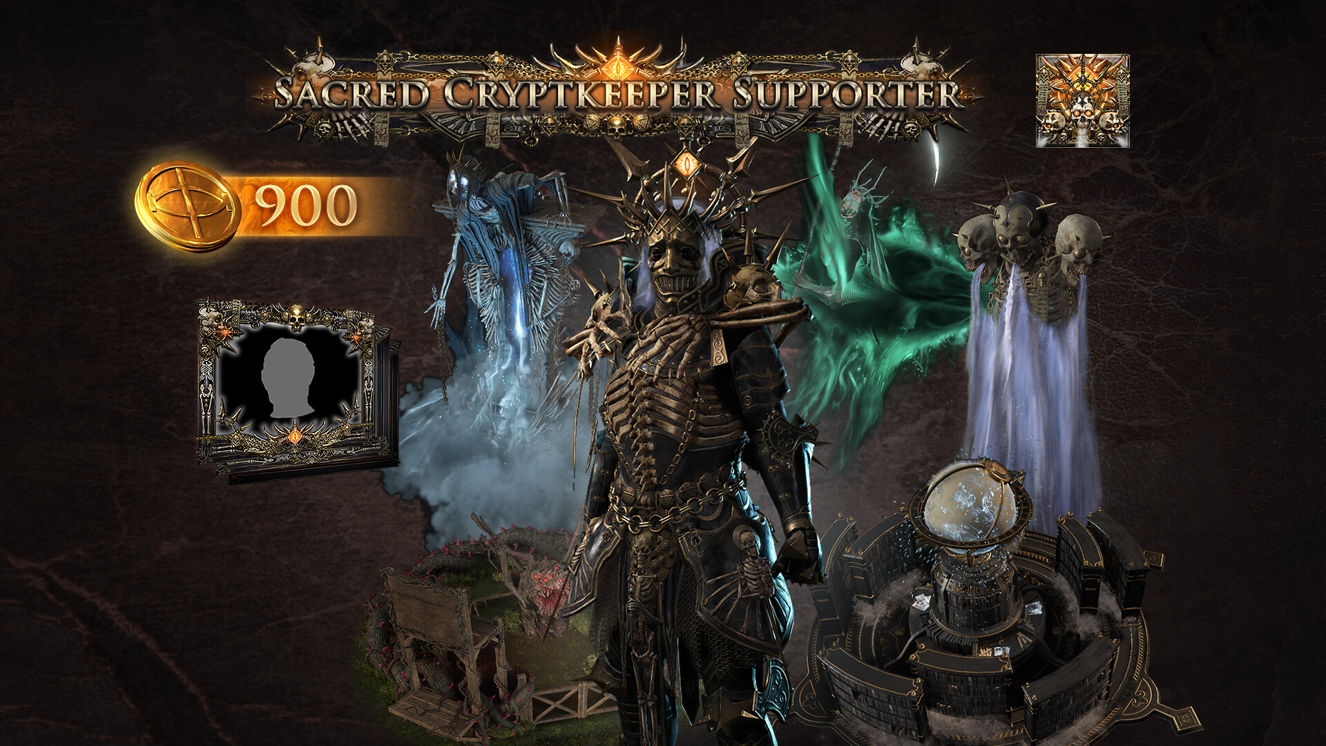 Path of Exile - Sacred Cryptkeeper Supporter Pack Featured Screenshot #1