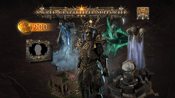 Path of Exile - Sacred Cryptkeeper Supporter Pack