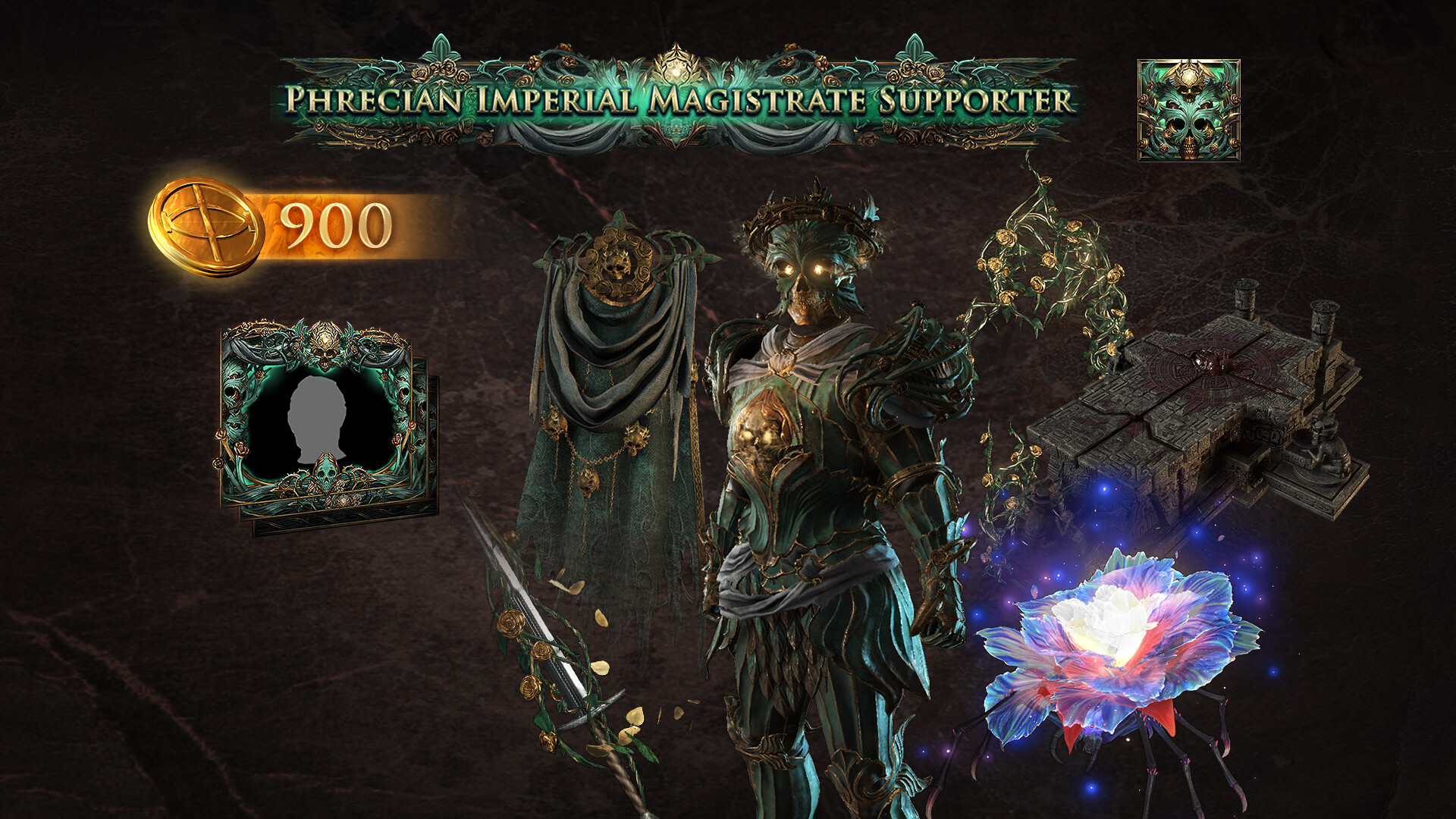 Path of Exile - Phrecian Imperial Magistrate Supporter Pack Featured Screenshot #1