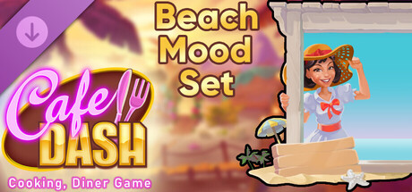 Cafe Dash: Cooking, Diner Game - Beach Mood Set cover art