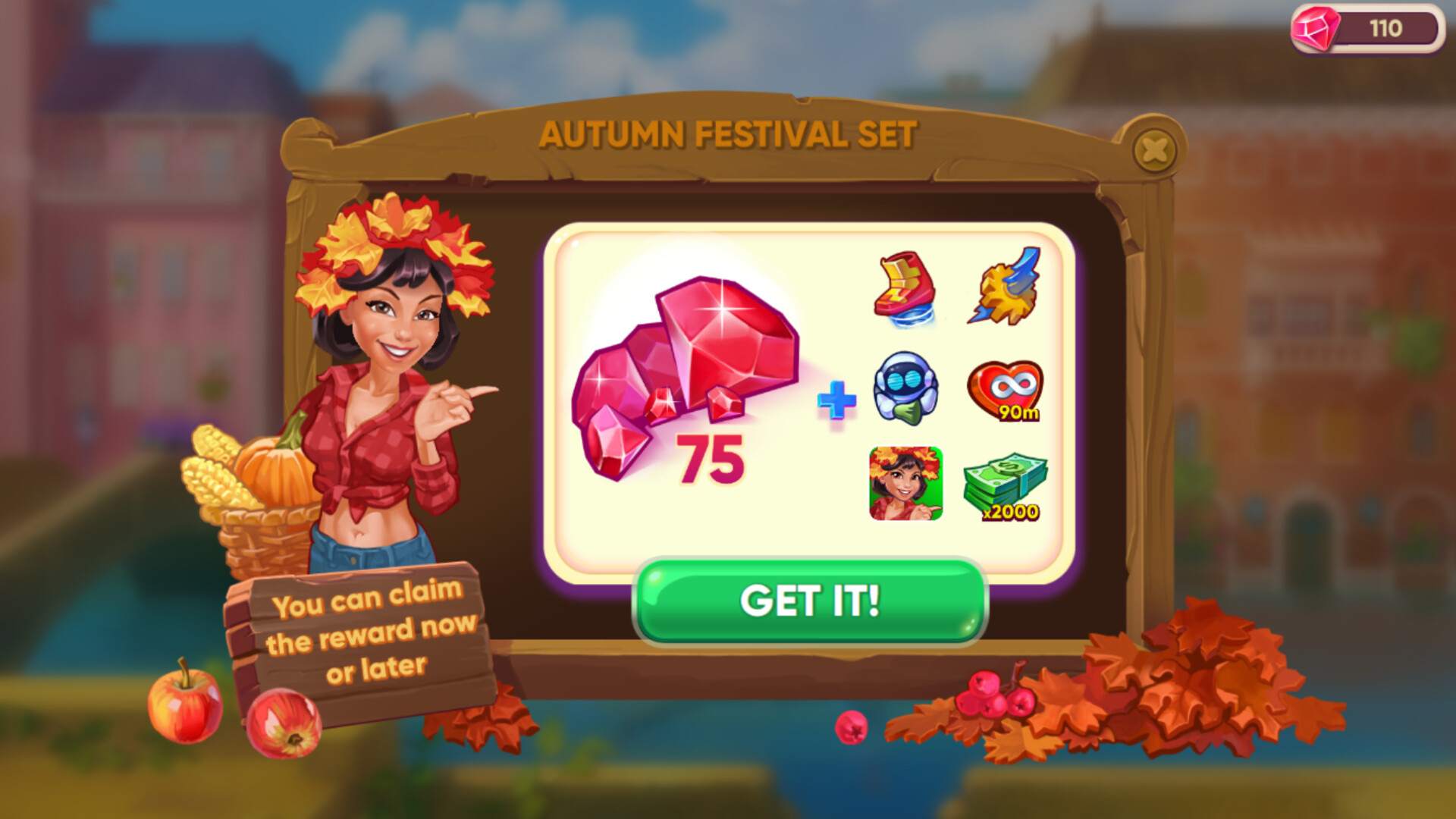Cafe Dash: Cooking, Diner Game - Autumn Festival Set Featured Screenshot #1