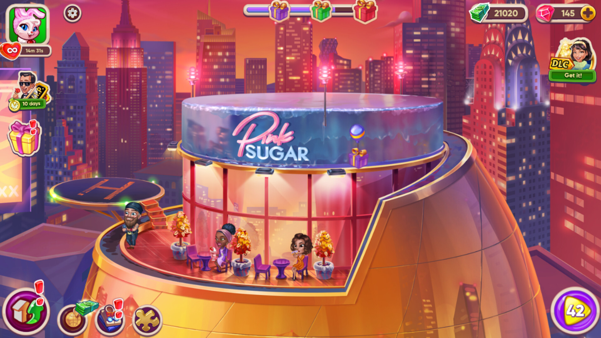 #2. Cafe Dash: Cooking, Diner Game - Festive Celebration Set (Steam) Podle: Brightika, Inc.