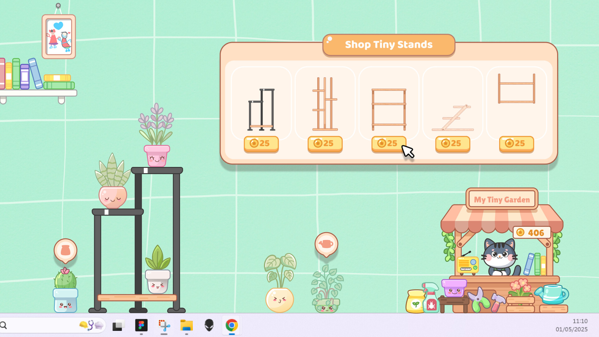 #5. My Tiny Garden Demo (Steam) Podle: Frozen Logic Studios