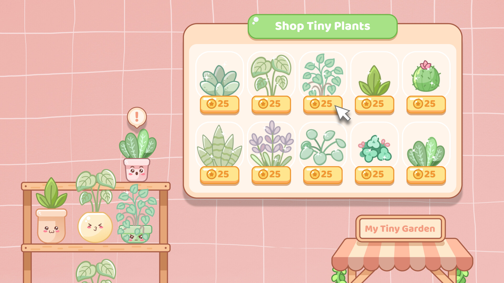 #7. My Tiny Garden Demo (Steam) Podle: Frozen Logic Studios