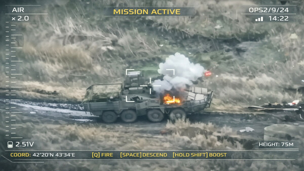 Screenshot 4 of FPV Kamikaze Drone Simulator - final gameplay screenshot