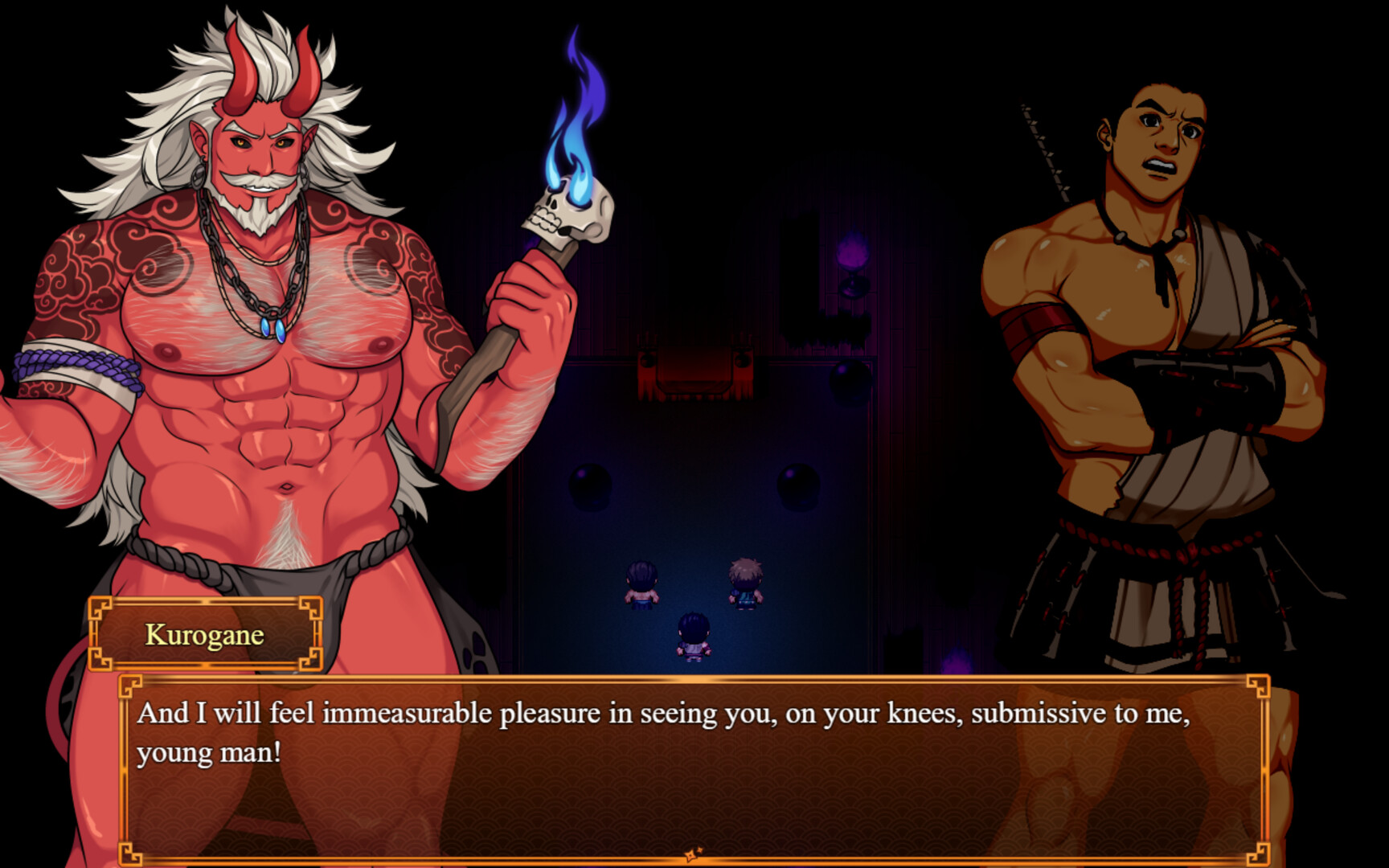Ryuu's Sin - A Bara Stealth Game screenshot #3
