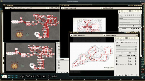 Fantasy Grounds - VTT Map Pack: The Lost Crypt