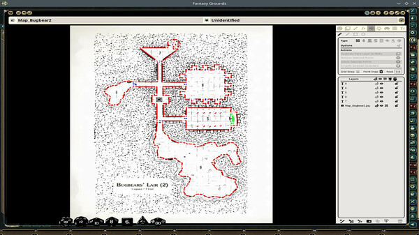 Fantasy Grounds - VTT Map Pack: The Lost Crypt