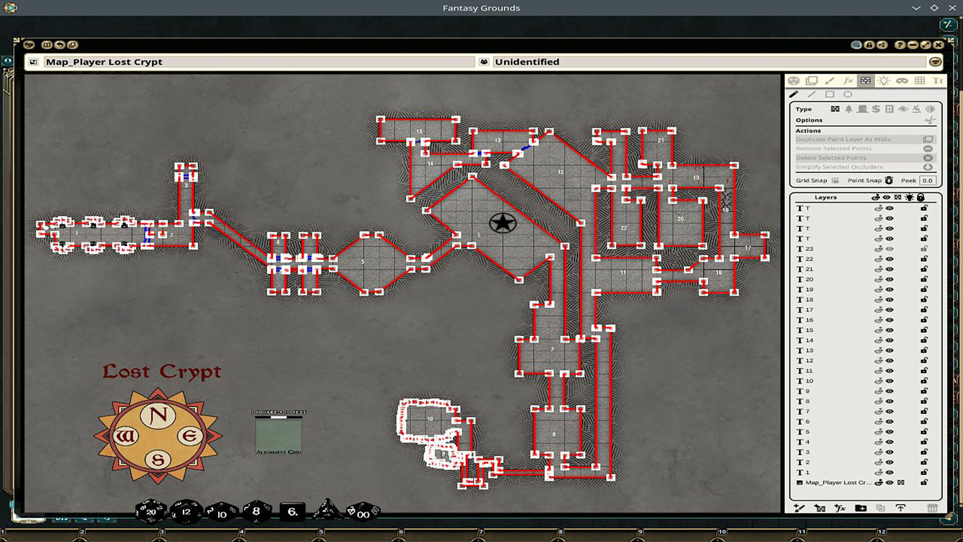 #4. Fantasy Grounds - VTT Map Pack: The Lost Crypt (Steam) 由: SmiteWorks USA, LLC