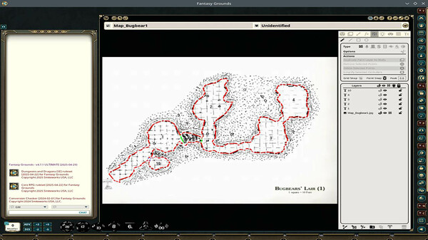 Fantasy Grounds - VTT Map Pack: The Lost Crypt
