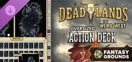 Fantasy Grounds - Deadlands: the Weird West Oversized Action Deck Header Image