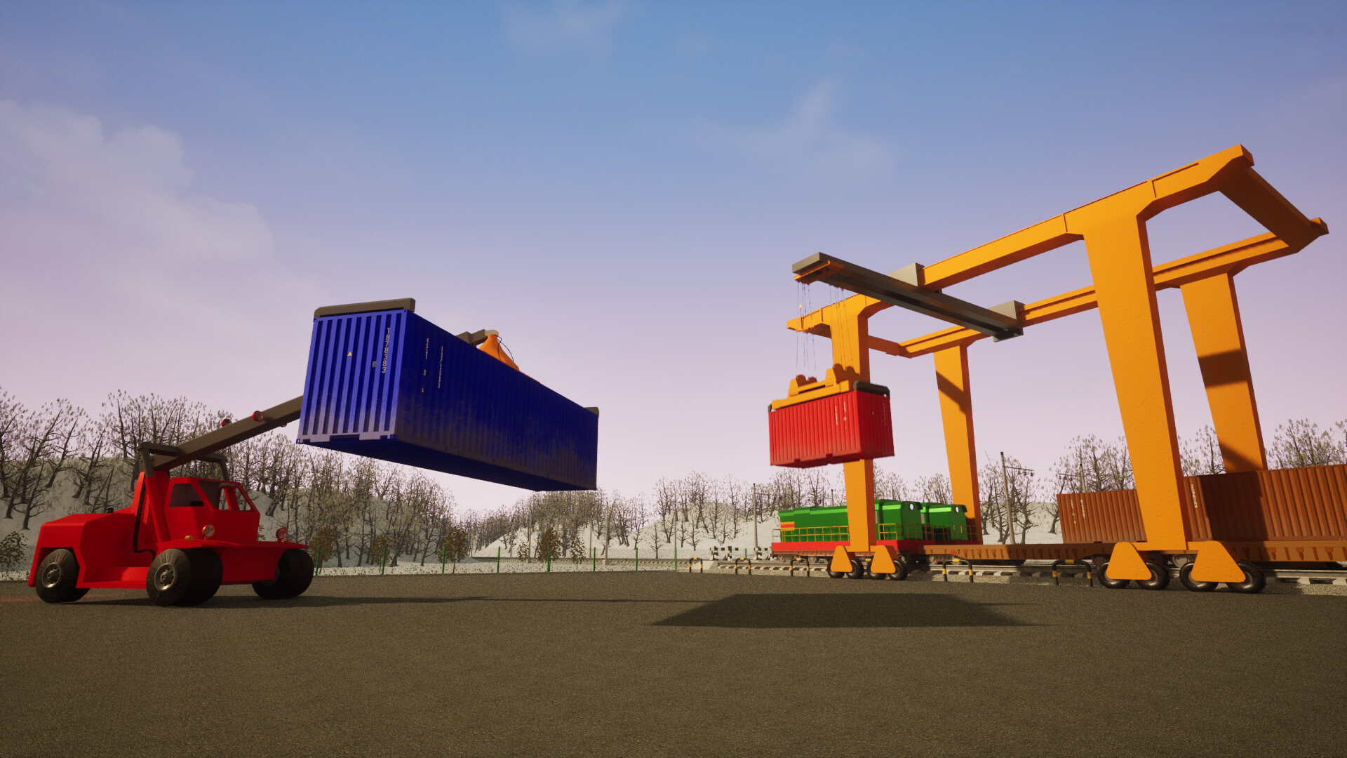 Container Terminal Simulator | Steambase