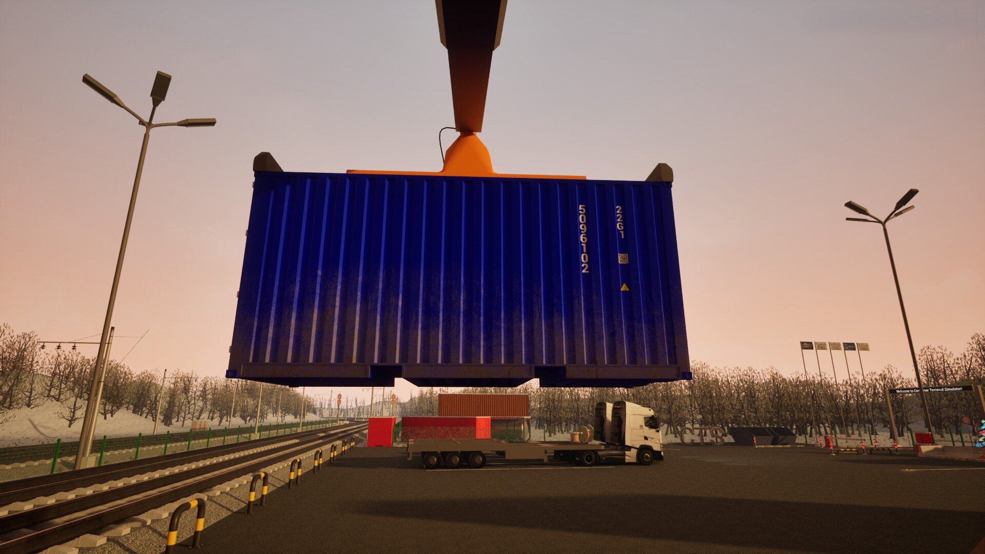Container Terminal Simulator screenshot #1