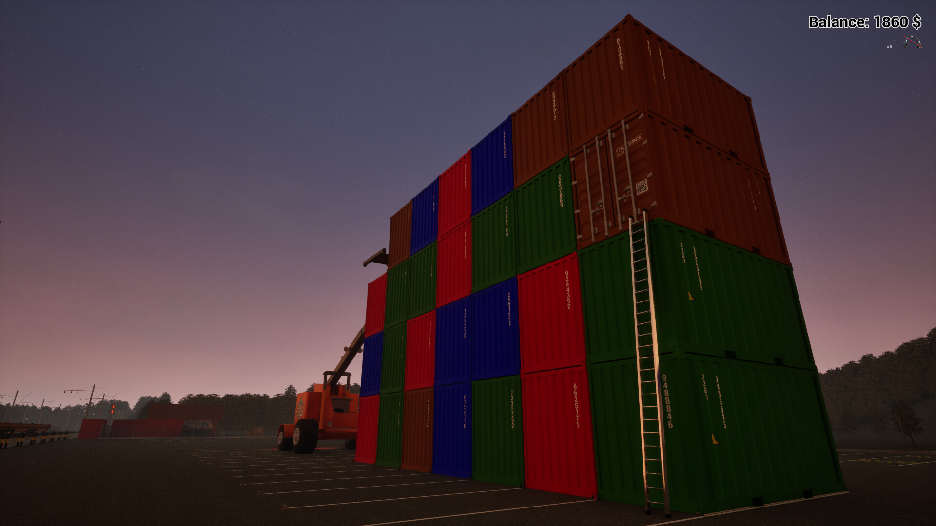 Container Terminal Simulator screenshot #3