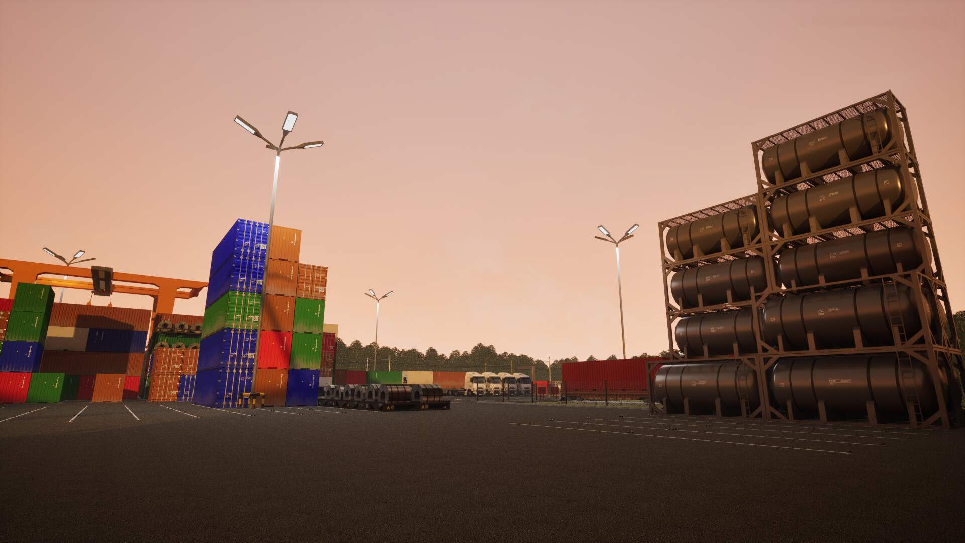 Container Terminal Simulator screenshot #5