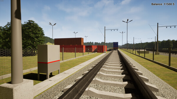 Скриншот из Container Terminal Simulator