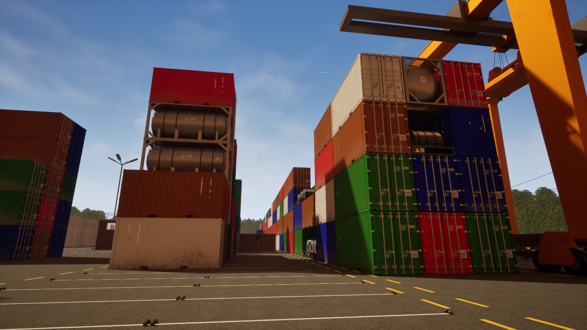 Container Terminal Simulator screenshot #3