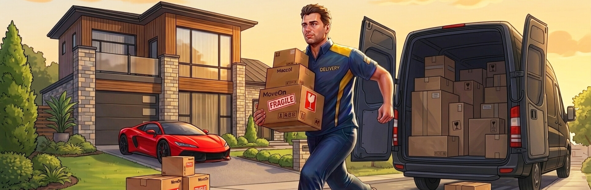 Courier Life Simulator