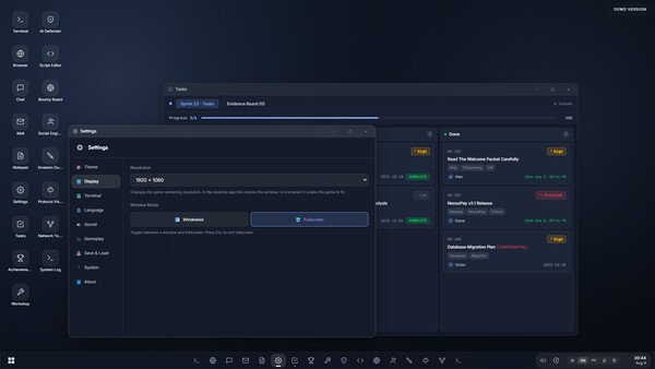 System Clues Demo