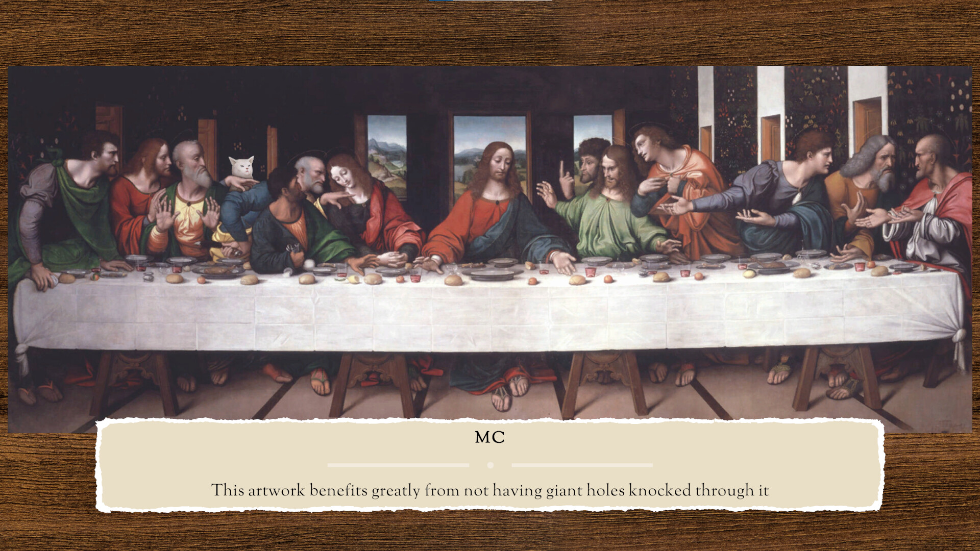 I Eat Paintings When Guards Aren't Looking