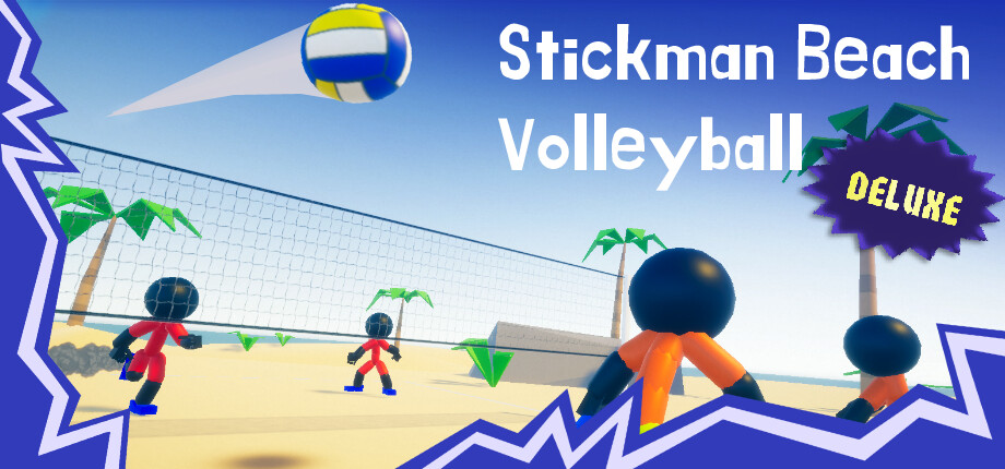 Stickman Beach Volleyball DELUXE cover art