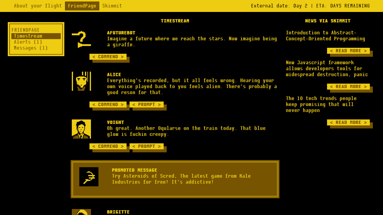 #7. Killing Time at Lightspeed: Enhanced Edition (Steam) 由: Green Stripe Snake