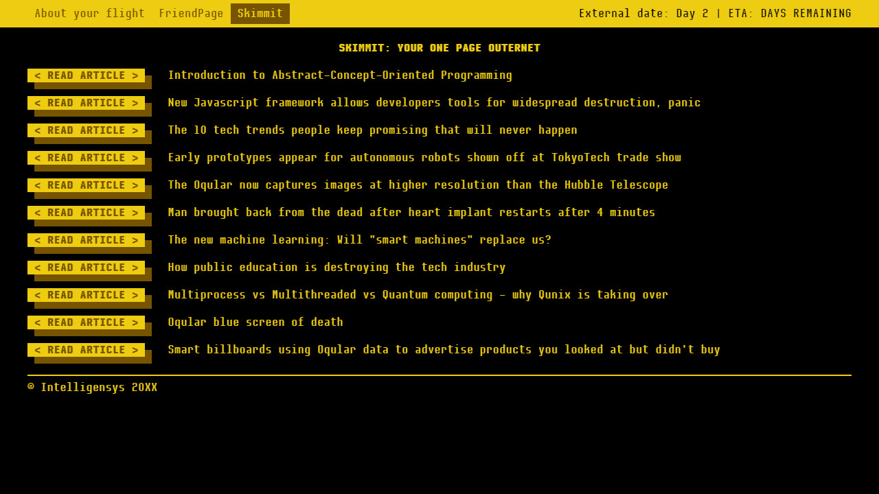 #3. Killing Time at Lightspeed: Enhanced Edition (Steam) 由: Green Stripe Snake