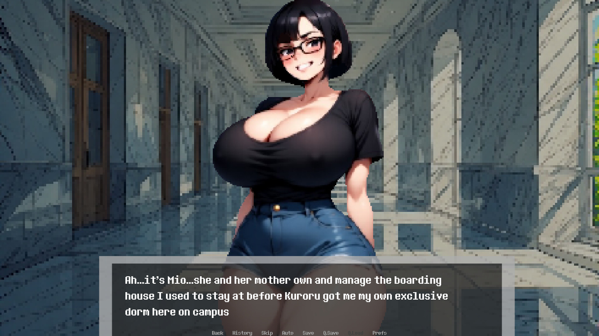 Dominated by: Yandere Goth Sensei screenshot #2