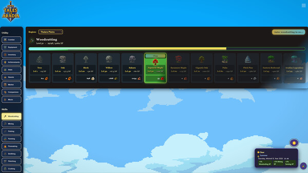 Скриншот 1 из игры Tales of Aradia: Idle RPG