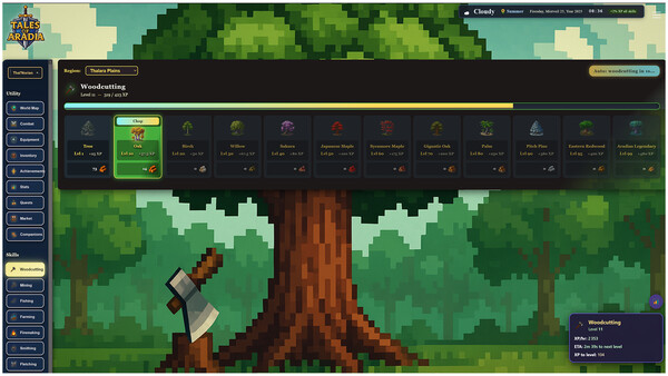 Tales of Aradia: Idle RPG screenshot 1