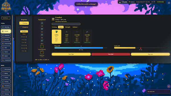 Tales of Aradia: Idle RPG screenshot 2