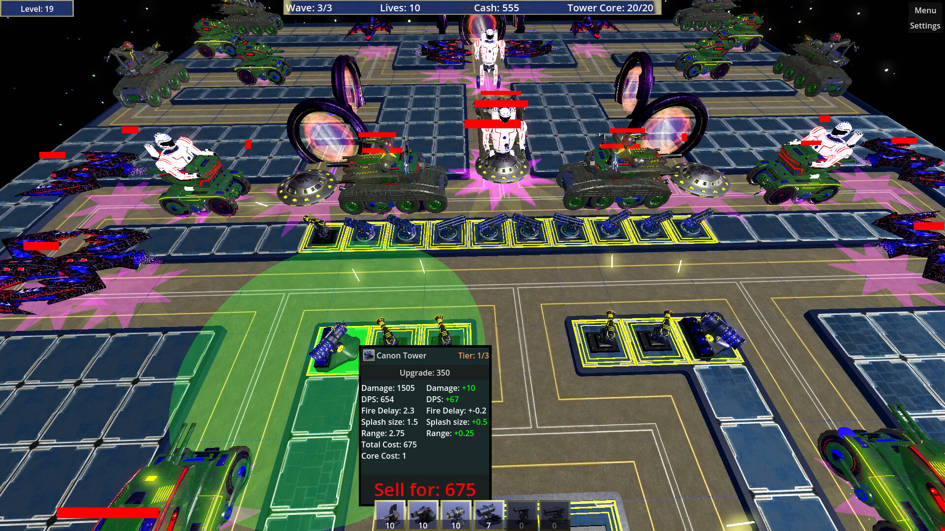Galaxy Defenders (Classic TD) screenshot #6