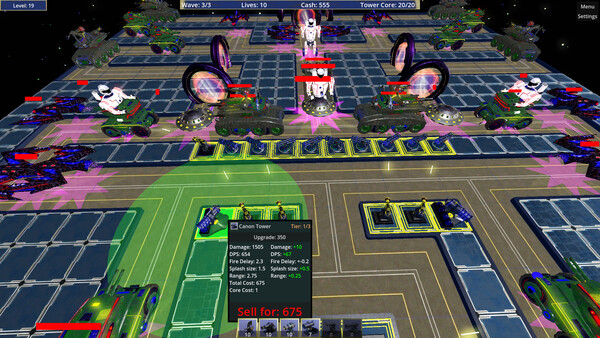 Galaxy Defenders (Classic TD) screenshot 6