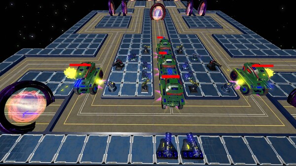Скриншот из Galaxy Defenders (Classic TD)
